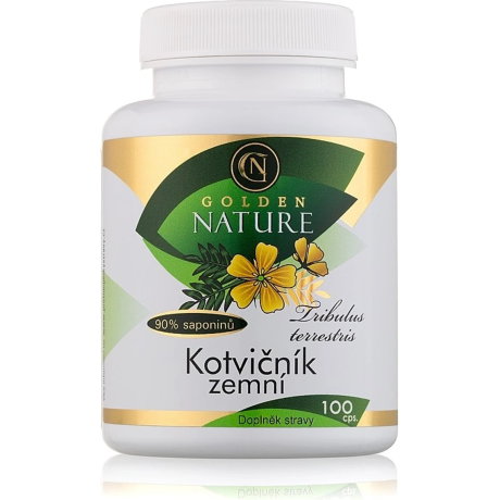 Golden Nature Kotvičník zemní 90% saponinu 100 cps., PegraStore.cz