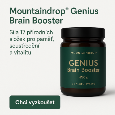 Mountaindrop Genius Brain Booster 450 g | Paměť & fokus