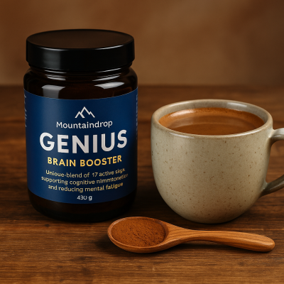 Mountaindrop Genius Brain Booster 450 g | Paměť & fokus