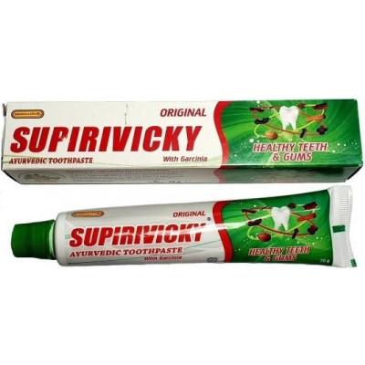 Siddhalepa Supirivicky Ayurvedic Herbal Toothpaste ajurvédská zubní pasta 75 g, PegraStore.cz