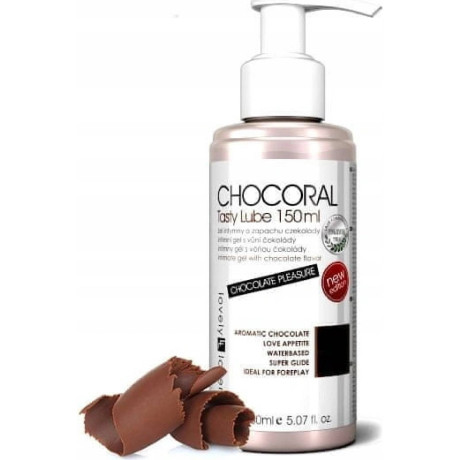 Lovely Lovers Chocoral tasty lube 150ml účinný lubrikant, PegraStore.cz