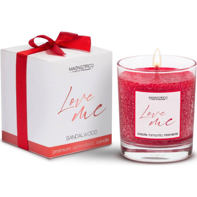 Valavani Afrodiziakální svíčka Love Me Sandalwood 125 g – orientální vůně a vášeň