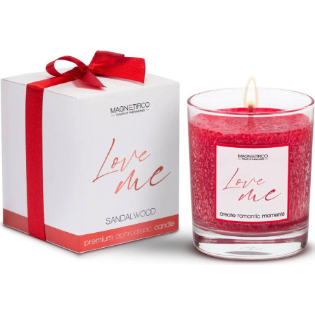 Valavani Afrodiziakální svíčka Love Me Sandalwood 125 g – orientální vůně a vášeň