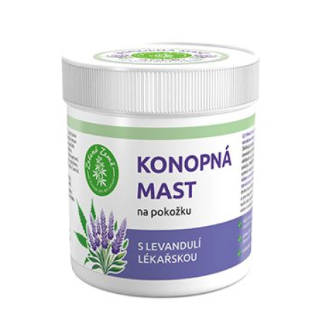 Zelená Země – Konopná mast s levandulí 100 ml, PegraStore