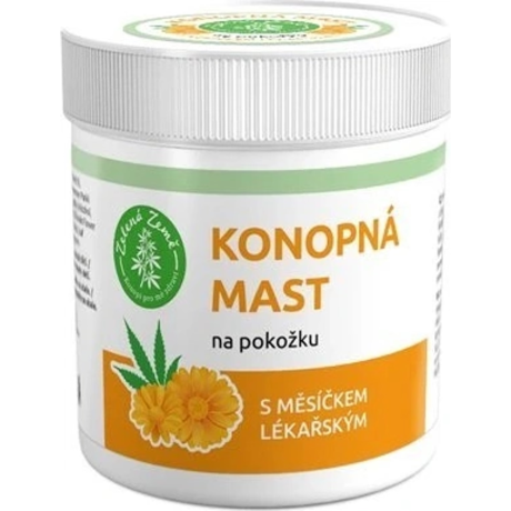 Zelena Země Konopná mast na kůži 100ml, PegraStore.cz