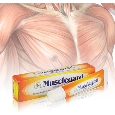 LINK Natural – Musclegard ájurvédská bylinná mast na svaly a klouby 25 g, PegraStore