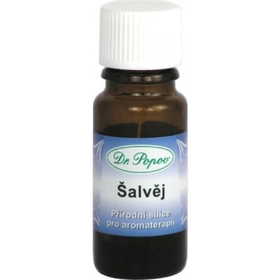 Dr. Popov vonný olej Šalvějová silice 10 ml, PegraStore.cz