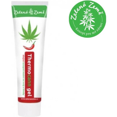 Zelená Země Thermocann hřejivé konopné mazání 100 ml, PegraStore.cz