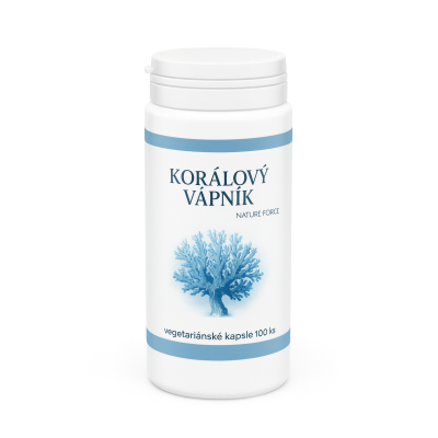 Nature Force Korálový vápník SMP 44 – Vegetariánské kapsle (100 ks), Pegrastore.cz