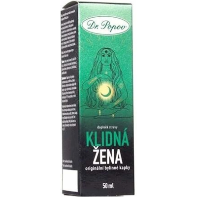 Klidná žena, originální bylinné kapky, 50 ml, PegraStore.cz