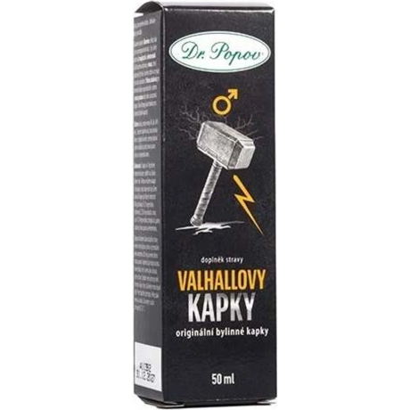 Valhallovy kapky, originální bylinné kapky, 50 ml, PegraStore.cz
