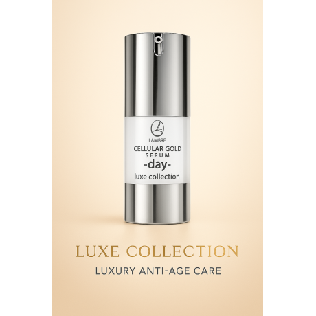Lambre LUXE COLLECTION Denní sérum 20 ml – luxusní anti-age péče s peptidy a kyselinou hyaluronovou, Pegrasrore.cz