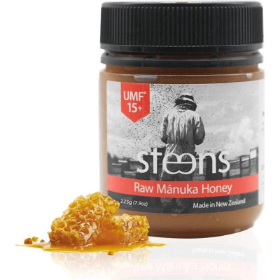 Steens RAW Manuka Honey UMF15+ (515+ MGO) 340g, Pegrastore.cz
