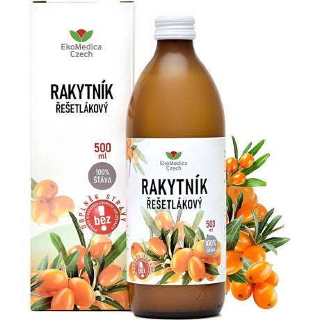 Ekomedica Rakytník řešetlákový 500 ml, Pegrastore.cz