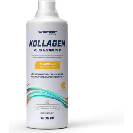 Energy Body Kollagen BCP + Vitamín C 1000ml - mirabelka, Pegrastore.cz