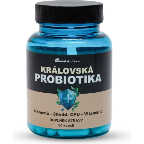 Královská Probiotika komplex laktobacilů a bifidobakterií, 60 kapslí, Pegrastore.cz