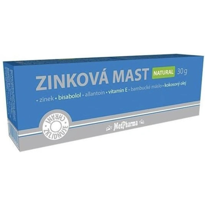 MedPharma Zinková mast Natural, 30 g , Pegrastore,cz