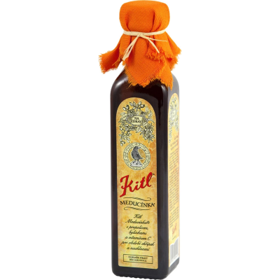 Kitl Meducínka 500ml - mediciální sirup pro období nachlazení, pegrastore.cz