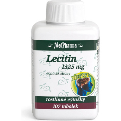 Medpharma Lecitin Forte 1325 mg 107 tobolek, Pegrastore.cz