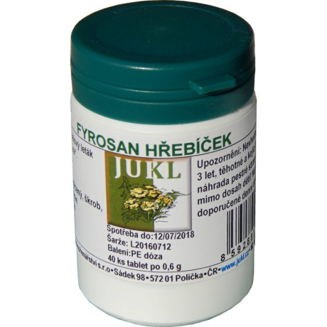 JUKL Fyrosan hřebíček 40 tbl , Pegrastore.cz