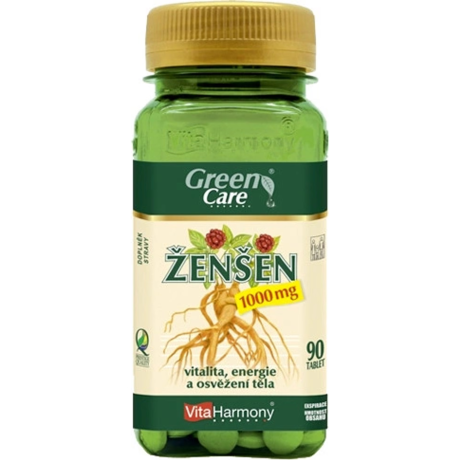 VitaHarmony Ženšen 1000 mg - 90 tbl , Pegrastore.cz