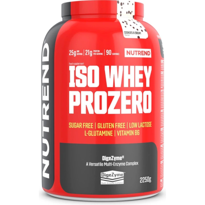 Nutrend ISO WHEY PROZERO 2250 g, Pegrastore.cz