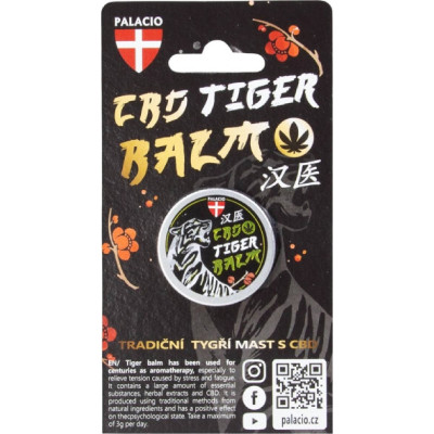 Palacio Tygří mast s CBD 15 g , Pegrastore.cz