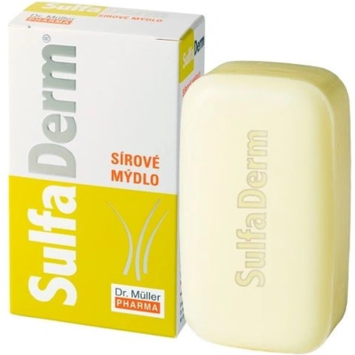 SulfaDerm sírové mýdlo 90 g, Pegrastore.cz