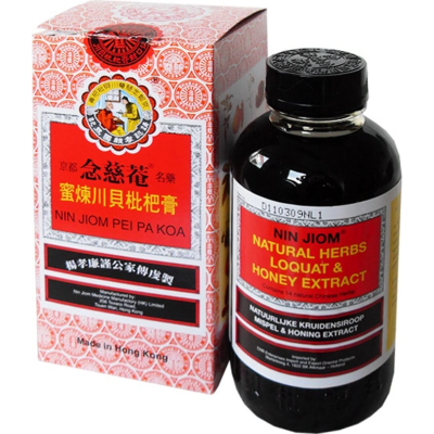 Mišpulníkový sirup – Nin Jiom Pei Pa Koa 150ml¨, Pegrastore.cz