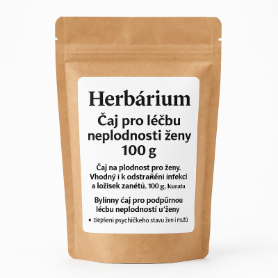 Herbárium čaj pro léčbu neplodnosti ženy 100 gr, Pegrastore.cz