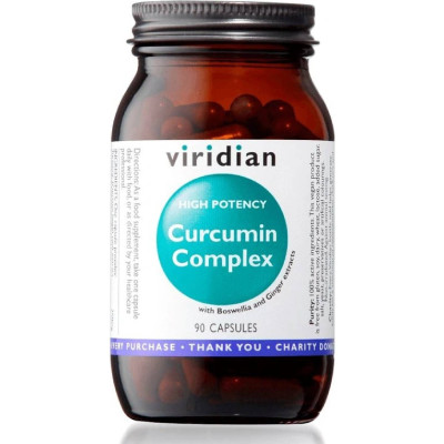 Viridian Kurkumin Complex 90 kapslí , Pegrastrore.cz