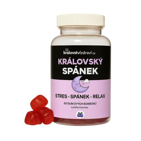 Královské želé – želé bonbony pro hluboký spánek, 60 ks, Pegrastore.cz