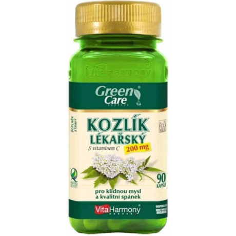 VitaHarmony Kozlík lékařský 200 mg 90 kapslí, Pegrastore,cz