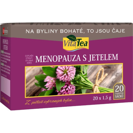 VitaHarmony Čaj - Menopauza s jetelem (20 čaj. sáčků), Pegrastore.cz