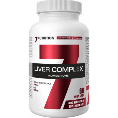 7Nutrition LIVER COMPLEX – Očista pro vaše játra, energie pro váš život., PegraStore.cz