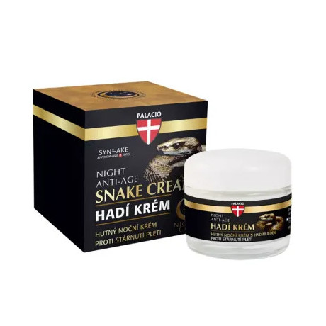 PALACIO Hadí jed Noční krém proti vráskám, 50 ml, Pegrastore.cz