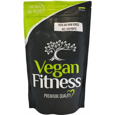 Vegan Fitness  100% RAW Kokos BIO 1kg, Pegrastore.cz