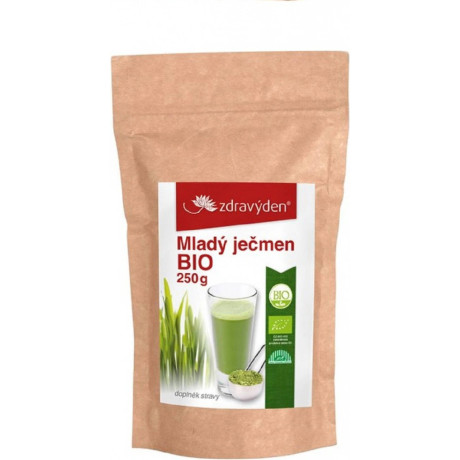 Zdravý den Mladý ječmen Bio 250 g, Pegrastore.cz
