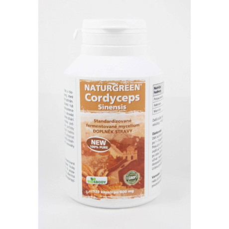 Naturgreen Cordyceps 120 tbl, Pegrastore.cz