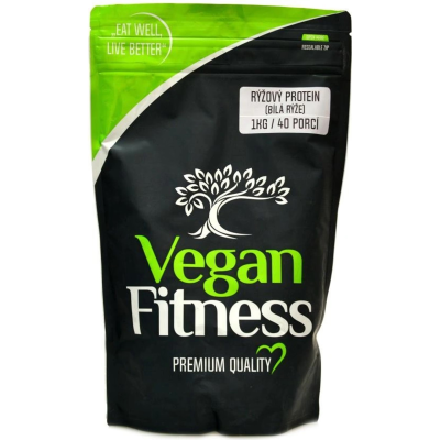 Vegan Fitness Rýžový Protein 1kg (hnědá rýže), Pegrastore.cz