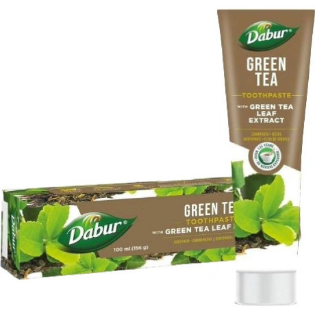 Dabur - zubní pasta s výtažky z listů zeleného čaje 100 ml, Pegrastore.cz