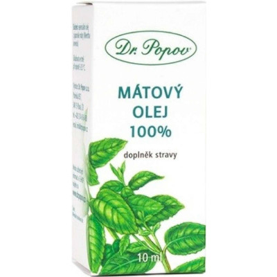 Dr.Popov Mátový olej 100%, 10 ml, PegraStore.cz