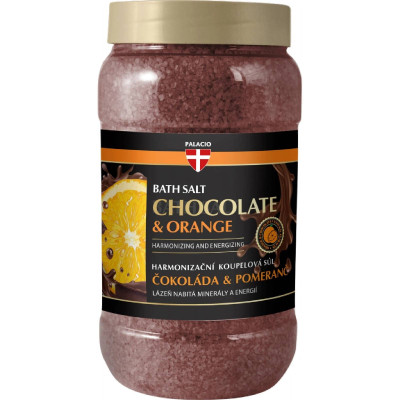 PALACIO Čokoláda & pomeranč koupelová sůl, 1200 g, pegrastore.cz