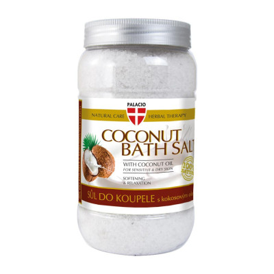 PALACIO Kokosová koupelová sůl, 1200 g, Pegrastore.cz