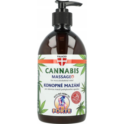 Palacio konopné mazání s pumpičkou 500 ml, Pegrastor.cz