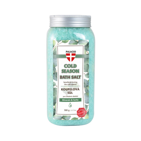 PALACIO Cold Season Eukalypt koupelová sůl, 900 g, Pegrastore.cz