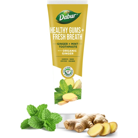 Dabur - zubní pasta s mátou a zázvorem pro svěží dech 100 ml, PegraStore.cz