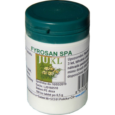Jukl FYROSAN SPA - 100 tablet, PegraStore.cz