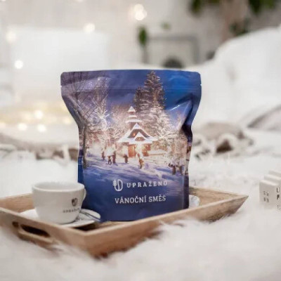 Upraženo Vánoční směs 2025 káva 100% Arabica 1 kg, Pegrastore