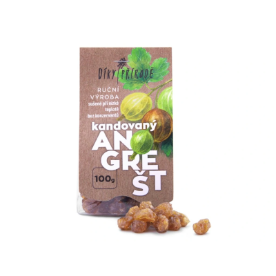 Kandovaný angrešt – šťavnaté kandované ovoce | Pegrastore.cz